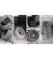 Thay lốp đặc 28x9-15 Solid Plus cho xe nâng 3.5 tấn Heli CPCD35 tại kho gỗ ván ép nội thất tại làng nghề Liên Hà, Đan Phượng, Hà Nội